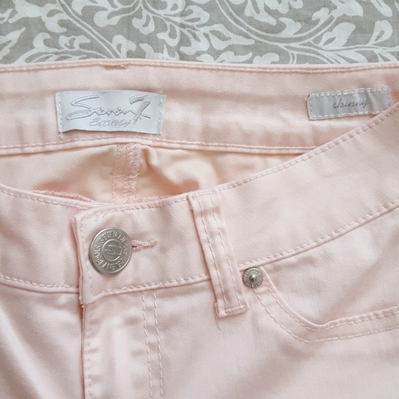 Seven7 pink skinny pants - Picture 2 of 8